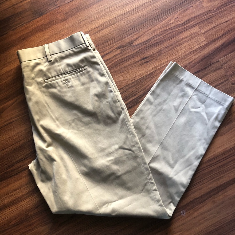 Dockers flat front relaxed fit dress pants